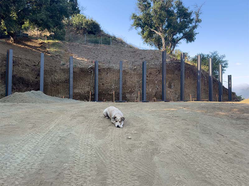 Retaining Wall - July 2024