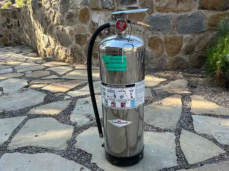Water Class A Fire Extinguisher