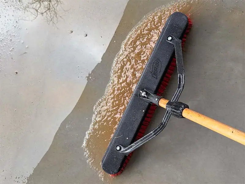 New Exercise: Sweeping Rain Out of the House!