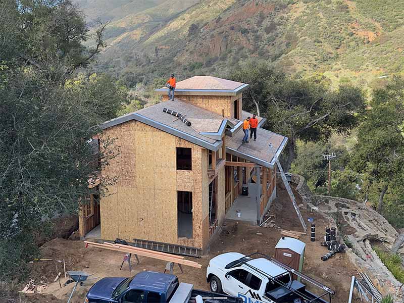 Roof covered, and next rain is in the forecast