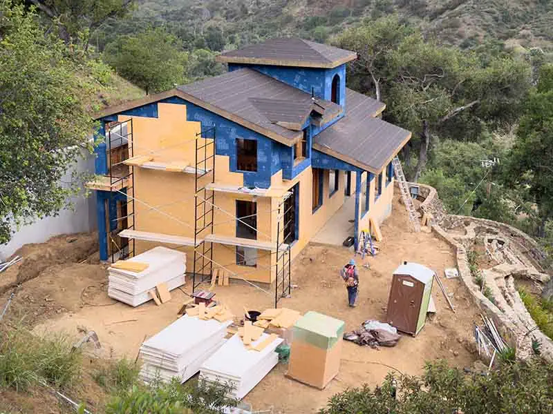 Gutex wood fiber insulation