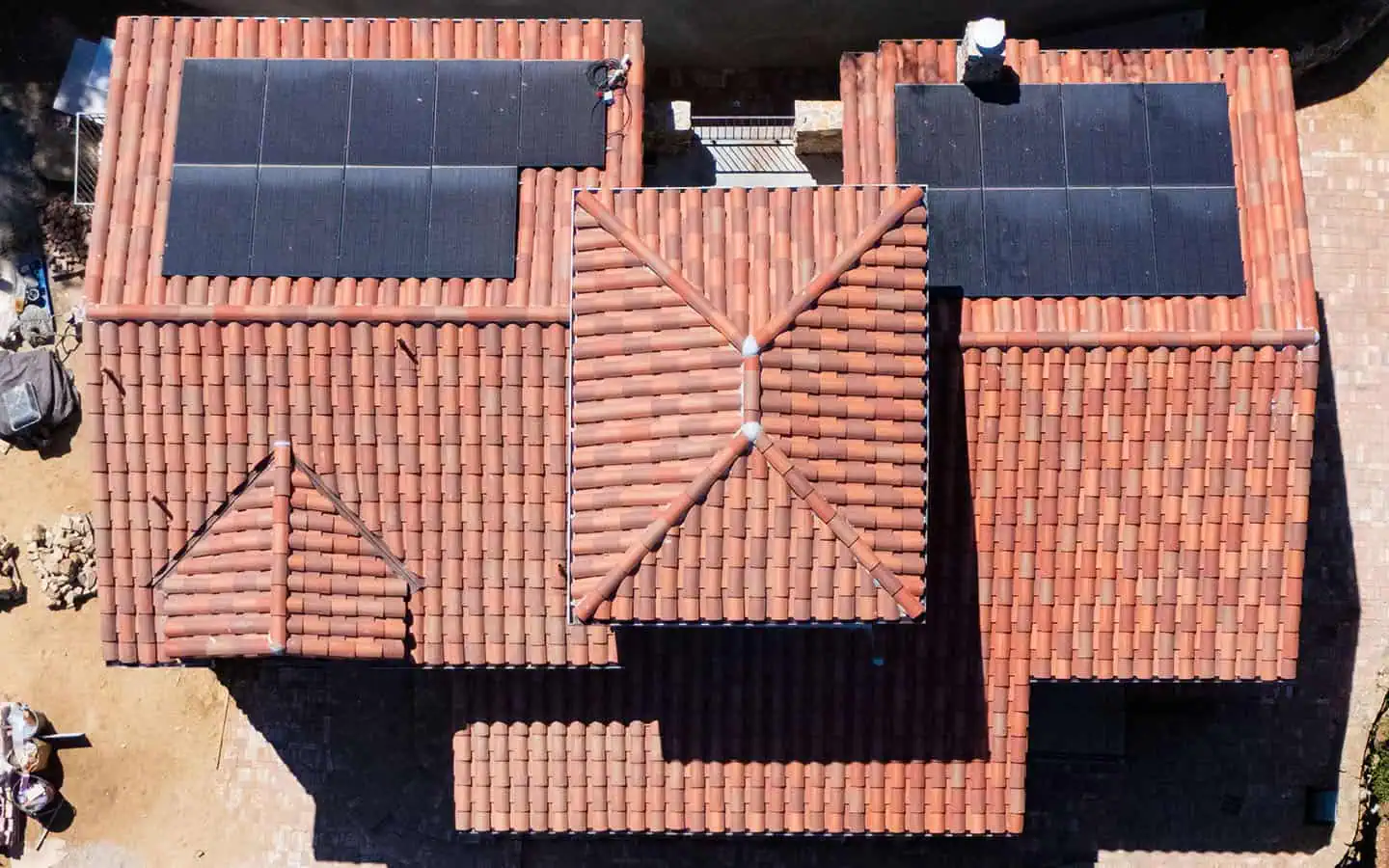 Installed solar pv on our roof