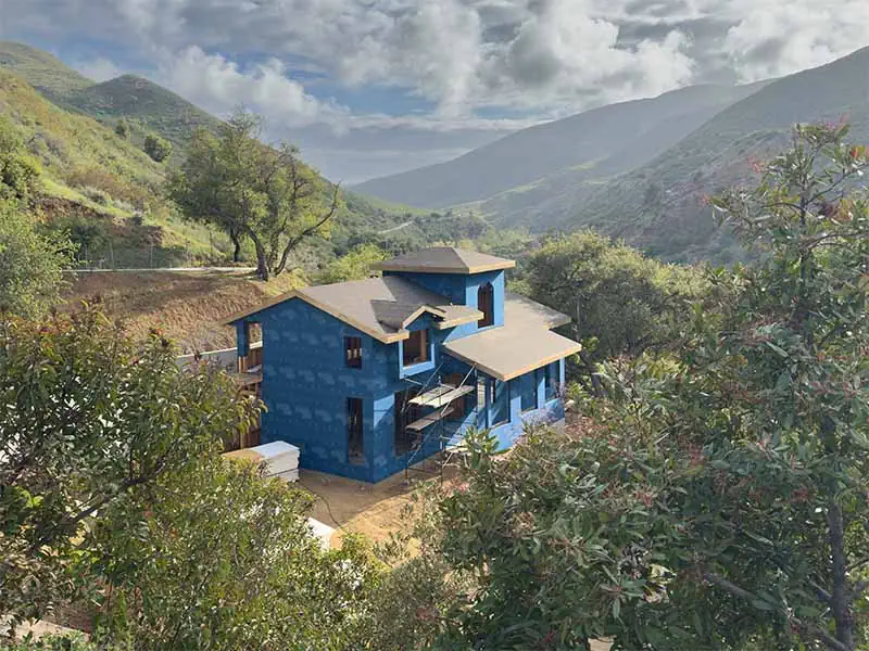 The House wrapped with ADHERO3000