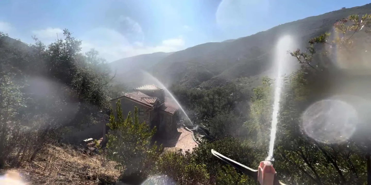 fire suppression test
